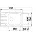 KITCHEN SINK BLANCO DINAS XL6S 78X50 CM. - Кухненски мивки<<<Кухненски мивки<<<Кухня<<<Praktiker&&&Кухненски
