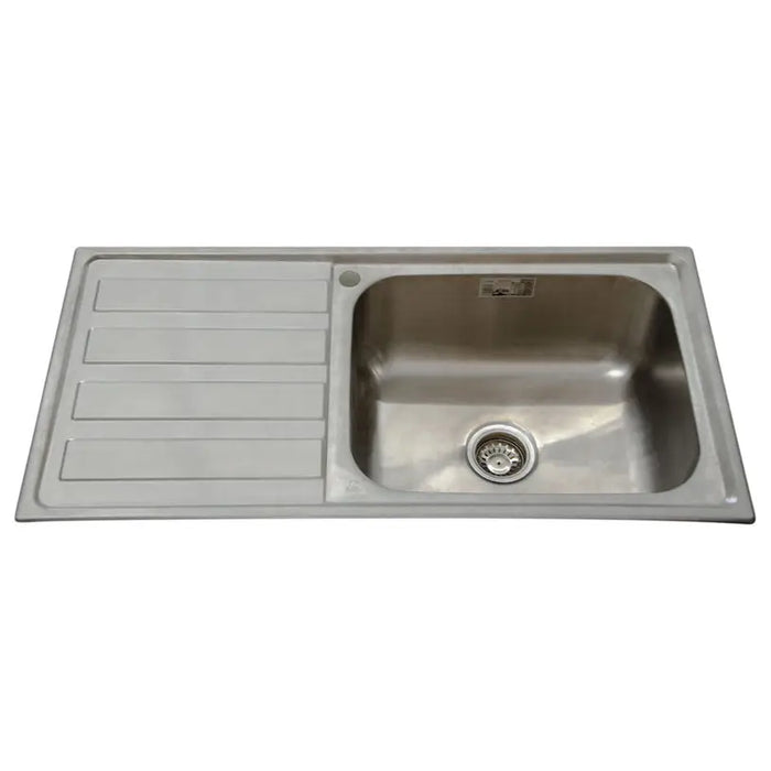 KITCHEN SINK INTER CERAMIC 10050L TEMPICO LEFT 100X50X24 - Кухненски мивки<<<Кухненски