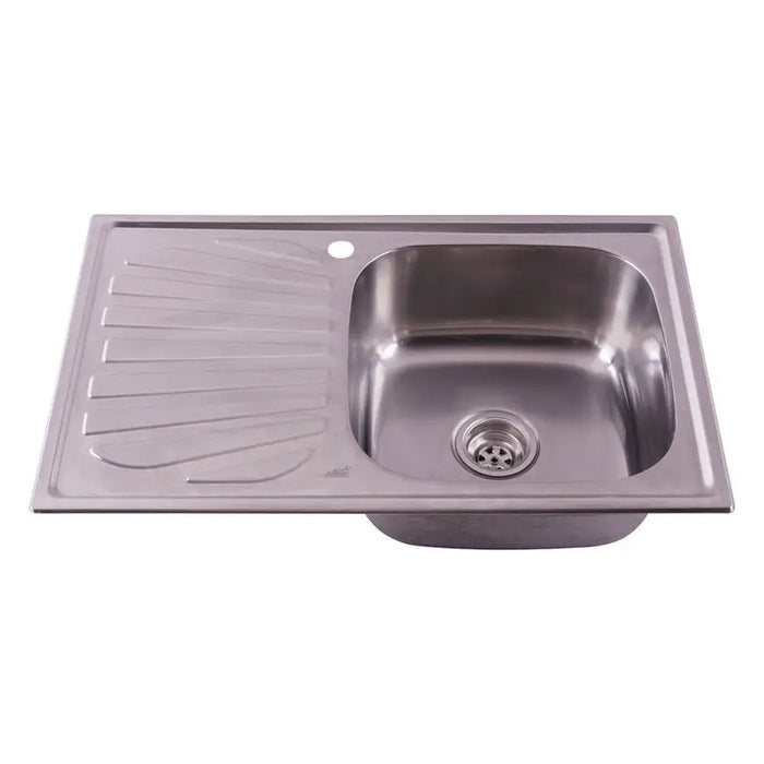 KITCHEN SINK INTER CERAMIC 8022L TEMPICO LEFT 80X50X22 CM - Кухненски мивки<<<Кухненски