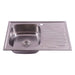 KITCHEN SINK INTER CERAMIC 8022R TEMPICO RIGHT 80X50X22CM - Кухненски мивки<<<Кухненски