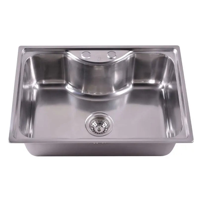 KITCHEN SINK INTER CERAMIC ICK 6545 65X45X20 CM. - Кухненски мивки<<<Кухненски мивки<<<Кухня<<<Praktiker&&&Кухненски
