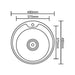KITCHEN SINK INTER CERAMIC ICK4949 49X16 CM. - Кухненски мивки<<<Кухненски мивки<<<Кухня<<<Praktiker&&&Кухненски