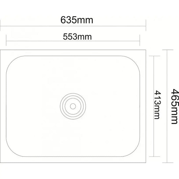 KITCHEN SINK INTER CERAMIC ICK6346 63.5X46.5X25 CM - Кухненски мивки<<<Кухненски мивки<<<Кухня<<<Praktiker