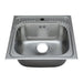 KITCHEN SINK PYRAMIS ET34 48X48X19 CM. - Кухненски мивки<<<Кухненски мивки<<<Кухня<<<Praktiker&&&Кухненски