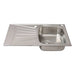 KITCHEN SINK TEKA STARBRIGHT SMOOTH LEFT 50X79CM - Кухненски мивки<<<Кухненски мивки<<<Кухня<<<Praktiker&&&Кухненски