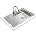 KITCHEN SINK TEKA STARBRIGHT SMOOTH LEFT 50X79CM - Кухненски мивки<<<Кухненски мивки<<<Кухня<<<Praktiker&&&Кухненски