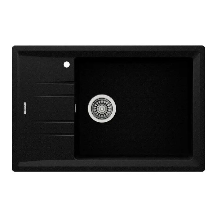 KITCHEN SINK TEKA STONE 60S LEFT BLACK METALLIC - Кухненски мивки<<<Кухненски мивки<<<Кухня<<<Praktiker