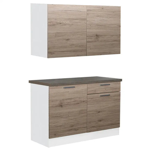 KITCHEN UNIT MINI ALPI 120 CM. SANREMO - Кухни<<<Кухненски мебели<<<Кухня<<<Praktiker&&&Кухни<<<Кухня<<<Technopolis