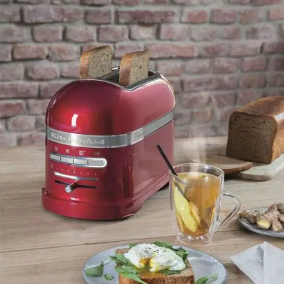 KitchenAid Artisan 5KMT2204ECA Toaster Candy Apple - Тостери<<<Уреди за кухня<<<Малки електроуреди<<<TechnoMix