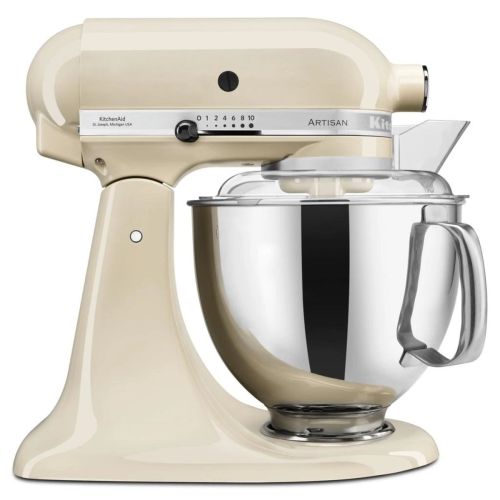 KitchenAid Artisian Food Processor 4.8, 300W, 10 Speed, Almond Cream EU 5KSM175PSEAC