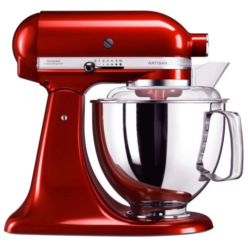 KitchenAid Artisian Food Processor 4.8, 300W, 10 Speed, Empire Red, EU 5KSM175PSEER