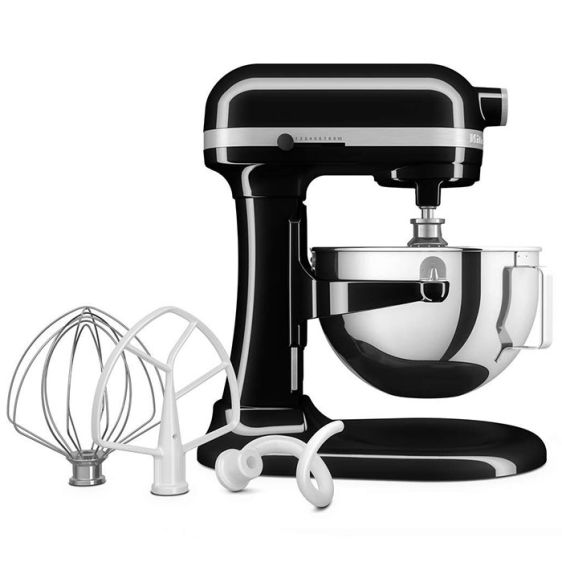 KitchenAid Heavy Duty® 5KSM55SXXEOB Food Processor, OnyxBlack