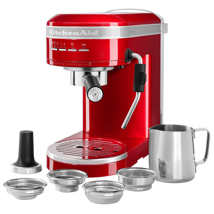 Coffee machine KITCHENAID ARTISAN 5KES6503ECA 1400.00 ml, 15.00 bar, RED