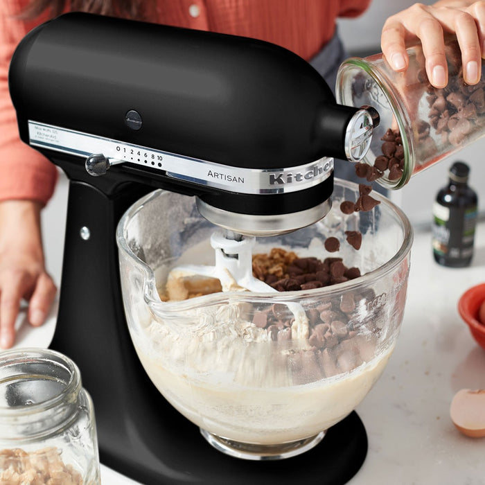 KitchenAid Artisian Food Processor 4.8, 300W, 10 Speed, Onyx Black EU 5KSM175PSEOB