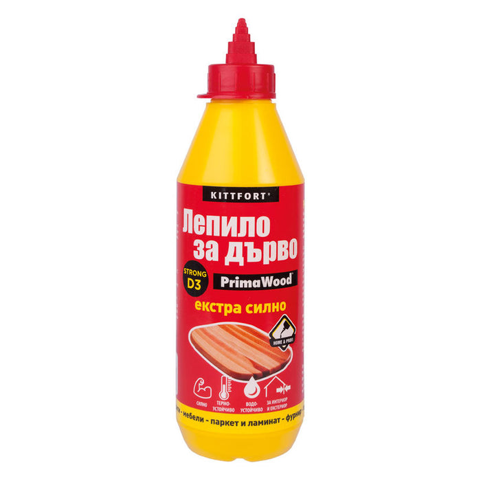 WOOD GLUE PRIMA D3 500 G KITTFORT