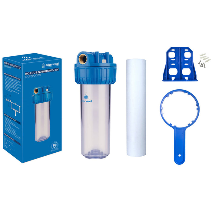 FILTER COLUMN FOR WATER PIPE MOUNTING KLARWOD