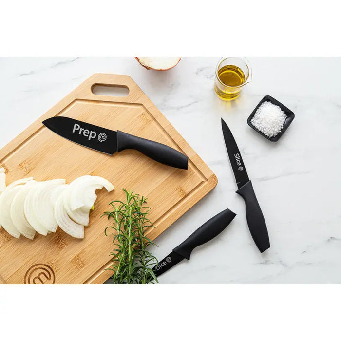 KNIFE SET 3 PIECES MASTER CHEF - Дъски ножове и белачки<<<Домашни потреби<<<Кухня<<<Praktiker