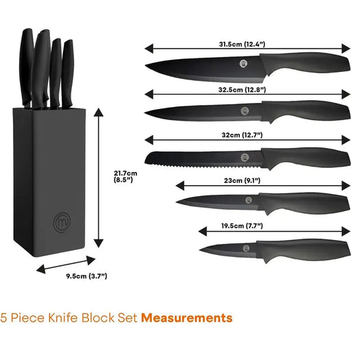 KNIFE SET 5 PIECES MASTERCHEF - Дъски ножове и белачки<<<Домашни потреби<<<Кухня<<<Praktiker