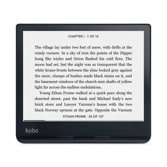 Kobo Sage e-Book Reader E Ink Flush Touchscreen 8 inch Black - eReaders<<<KOBO четци за електронни