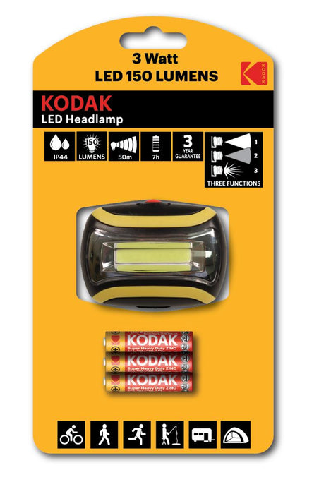 KODAK LED HEADLAMP 3W 150LUM
