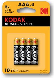 Kodak AAA Single-use battery Alkaline