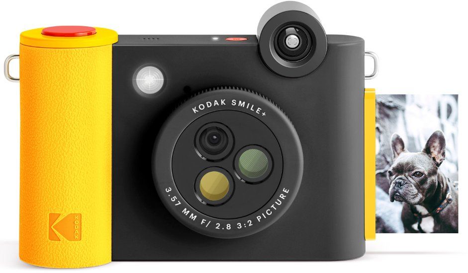 KODAK SMILE + BLACK instant camera