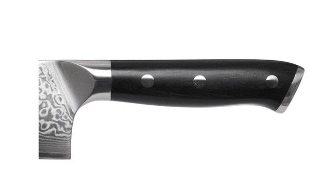 Chef Kohersen Elegance Ebony Wood Chef's knife Damascus steel 21.6 cm