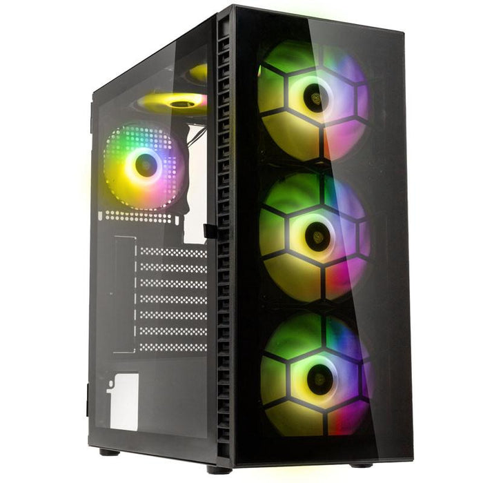 Kolink Observatory HF ARGB TG Mid-Tower Box Black - Кутии за компютри<<<Компютърни компоненти<<<ValiAPI&&&Computer