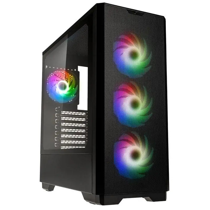 Kolink Unity Solar ARGB Mesh Midi Tower Black - Кутии за компютри<<<Компютърни компоненти<<<ValiAPI