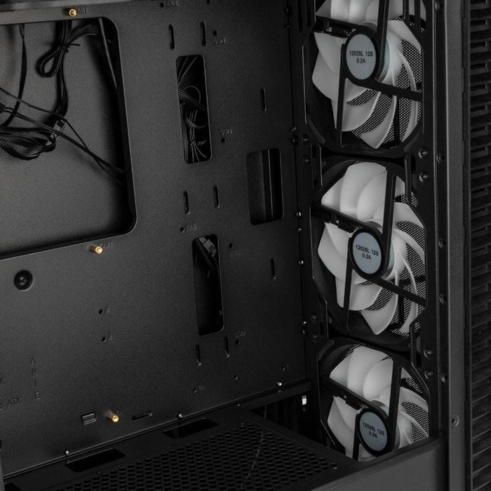 Kolink Observatory HF Mesh ARGB TG Mid-Tower Box, Black