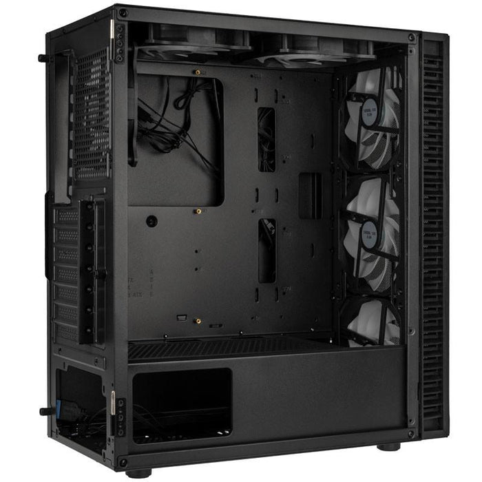 Kolink Observatory HF Mesh ARGB TG Mid-Tower Box, Black