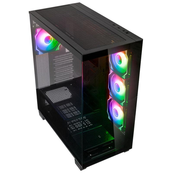 Kolink Unity Arena ARGB Showcase Box, Mid-Tower, Black
