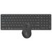 Комплект клавиатура и мишка RAPOO 9700M Multi mode Bluetooth 2.4Ghz Безжичен Тъмносив - Клавиатури<<<Компютърна