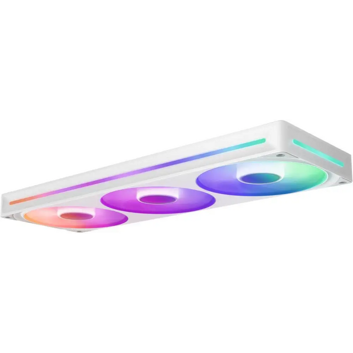 Комплект вентилатори NZXT F360 White RGB Core - Вентилатори<<<Компютърни компоненти<<<ValiAPI