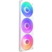 Комплект вентилатори NZXT F360 White RGB Core - Вентилатори<<<Компютърни компоненти<<<ValiAPI