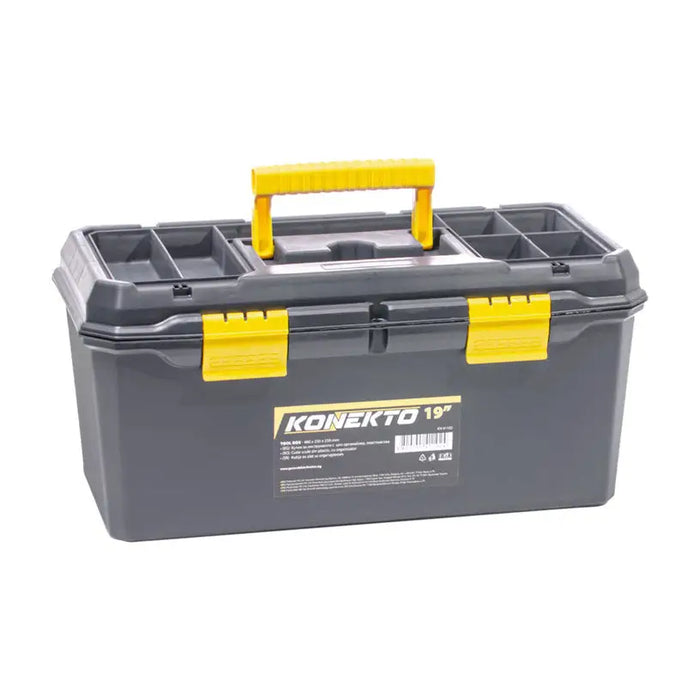 KONEKTO 19’’ TOOL BOX - Куфари за инструменти<<<Съхранение и организиране<<<Инструменти и