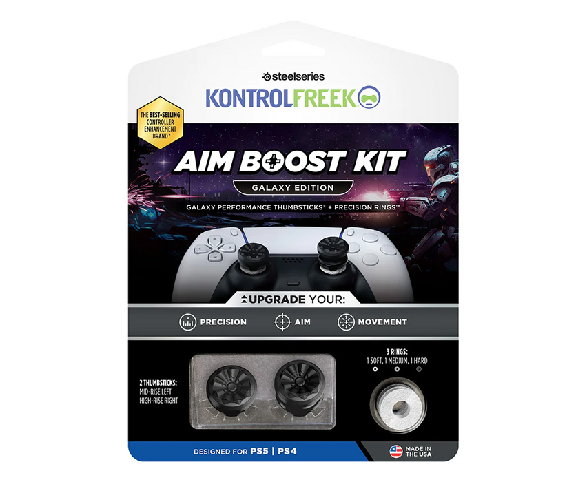 Accessory KontrolFreek Performance Thumbsticks + Precision Rings Galaxy Edition