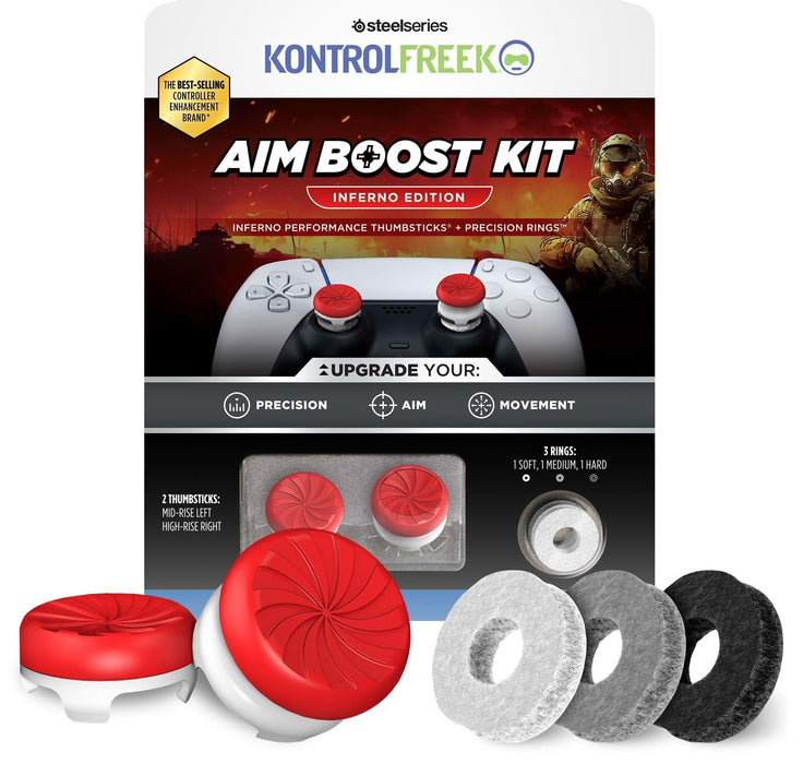 KontrolFreek Aim Boost Kit Inferno Edition PS5 DualSense accessory
