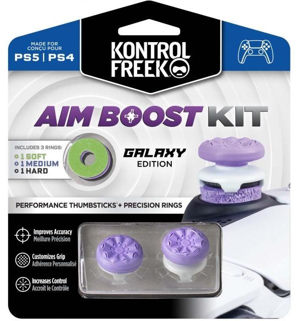 KontrolFreek FPS Aim Boost Kit Galaxy Edition accessory for PS5 DualSense