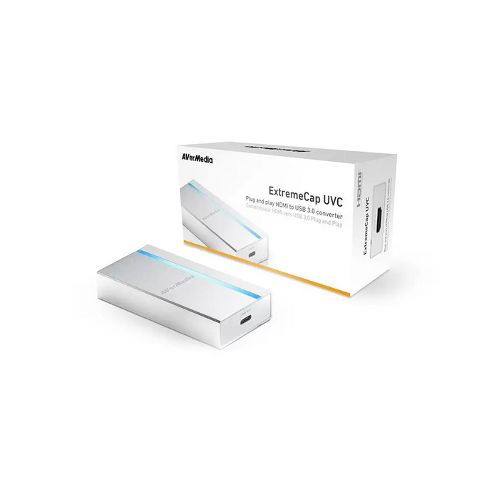 Конвертор AverMedia ExtremeCap UVC HDMI към USB3.0 Бял - Адаптери конвертори<<<Кабели<<<ValiAPI
