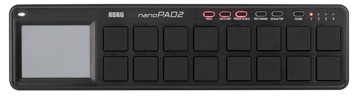 MIDI controller Korg - nanoPAD2, black