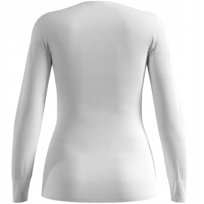 Koszulka damska Odlo BL TOP crew neck l/s ACTIVE WARM ECO roz. M Biała - Thermoactive underwearODM-BTE<<<Military