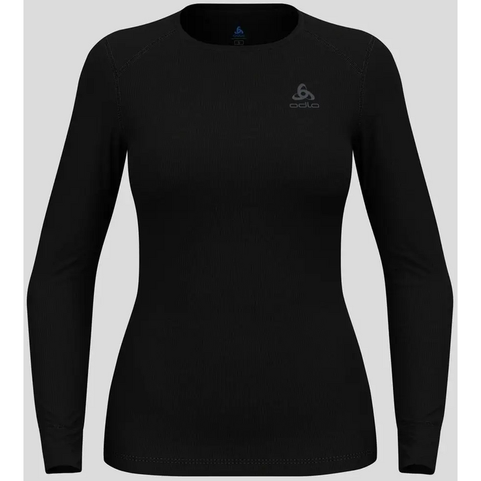 Koszulka damska Odlo BL TOP crew neck l/s ACTIVE WARM ECO roz. S Czarna - Thermoactive underwearODM-BTE<<<Military