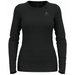 Koszulka damska Odlo BL TOP crew neck l/s MERINO 200 roz. S Czarna - Thermoactive underwearODM-BTE<<<Military