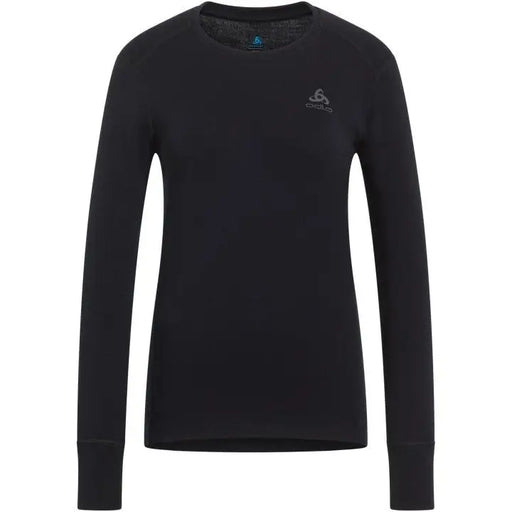 Koszulka damska Odlo BL TOP crew neck l/s MERINO 260 roz. S Czarna - Thermoactive underwearODM-BTE<<<Military