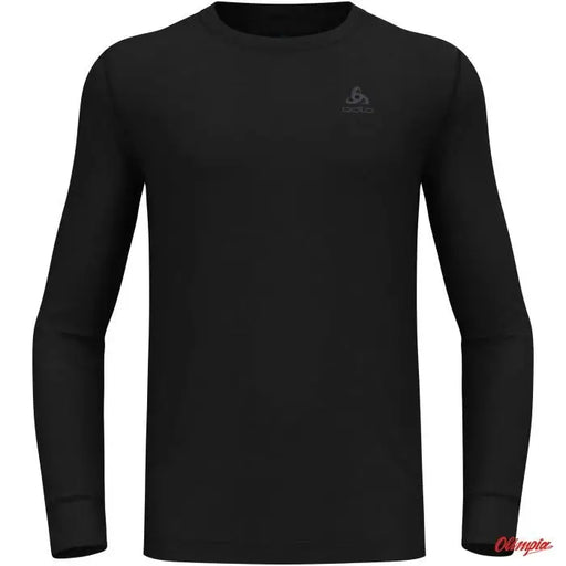 Koszulka męska Odlo BL TOP crew neck l/s MERINO 200 roz. M Czarna - Thermoactive underwearODM-BTE<<<Military