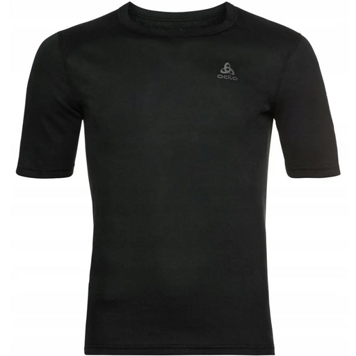 Koszulka męska Odlo BL TOP crew neck s/s ACTIVE WARM ECO roz. L Czarna - Thermoactive underwearODM-BTE<<<Military