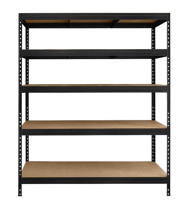 METAL RACK 180X180X60 5X250KG BLACK