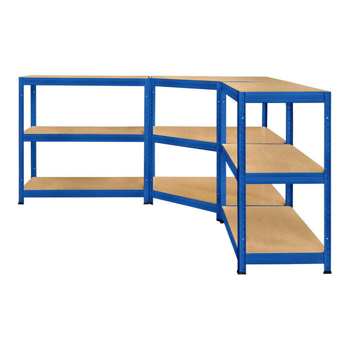 CORNER METAL SHELF KOVONA FUTUR 180X90X45/5 B