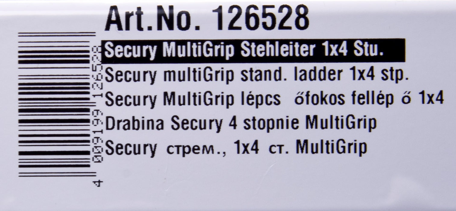 Krause Secury Folding ladder silver